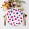 8 Count Pink and Blue Polka Dot Paper Dinner Plates 9 Inch Gender Reveal Baby Shower Supplies